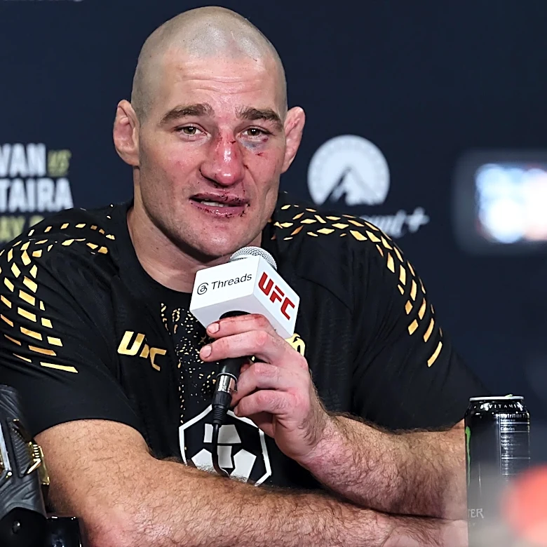 Sean Strickland shows injuries after motorcycle accident without helmet on: ‘I’m in a real bad place’