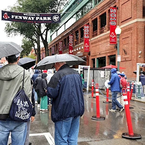 The Cubs’ final series of the year at Fenway Park could be threatened by a nor’easter