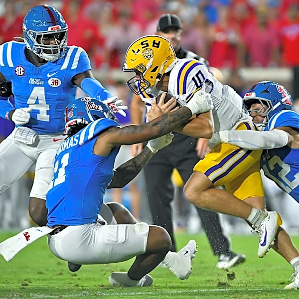 PFF Report Cards: LSU vs Ole Miss