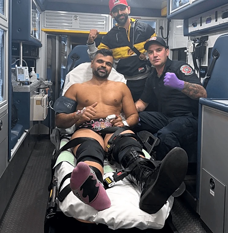 Former WWE wrestler ‘lucky to be alive’ after in-ring injury