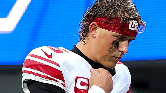 Jaxson Dart injury: Giants quarterback possibly out for season