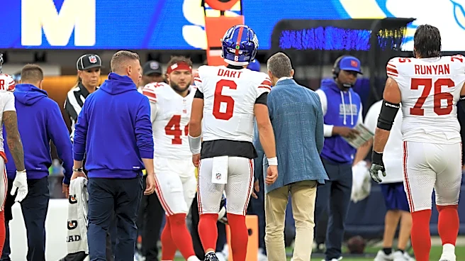 Jaxson Dart injury update: Giants QB could be facing season-ending surgery