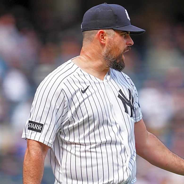 Yankees win first game of doubleheader behind Carlos Rodón’s milestone performance