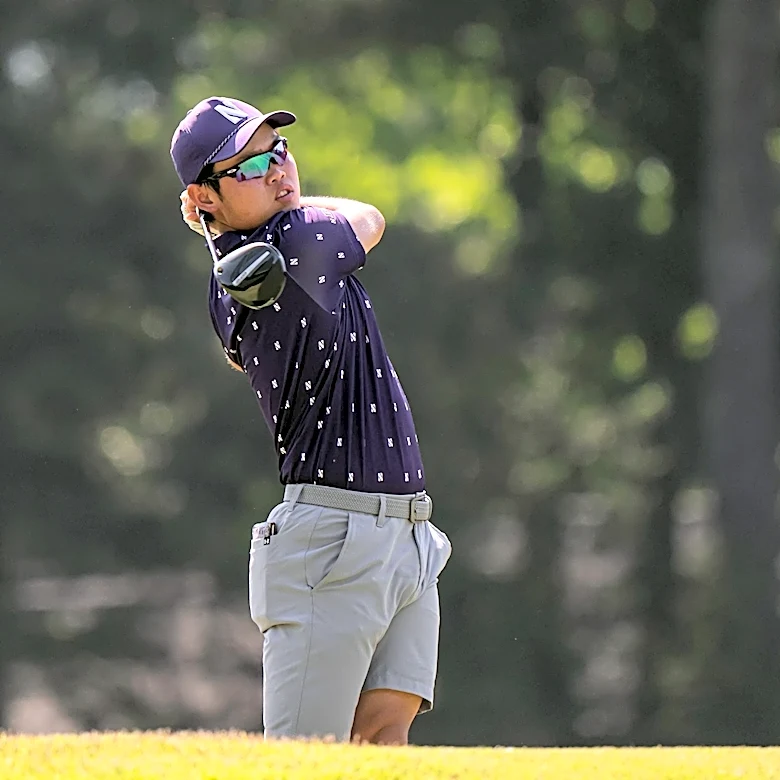 Golf: Chen’s Career-Low 65 and Knai’s Sunday Surge Lead Northwestern Through Mixed Weekend