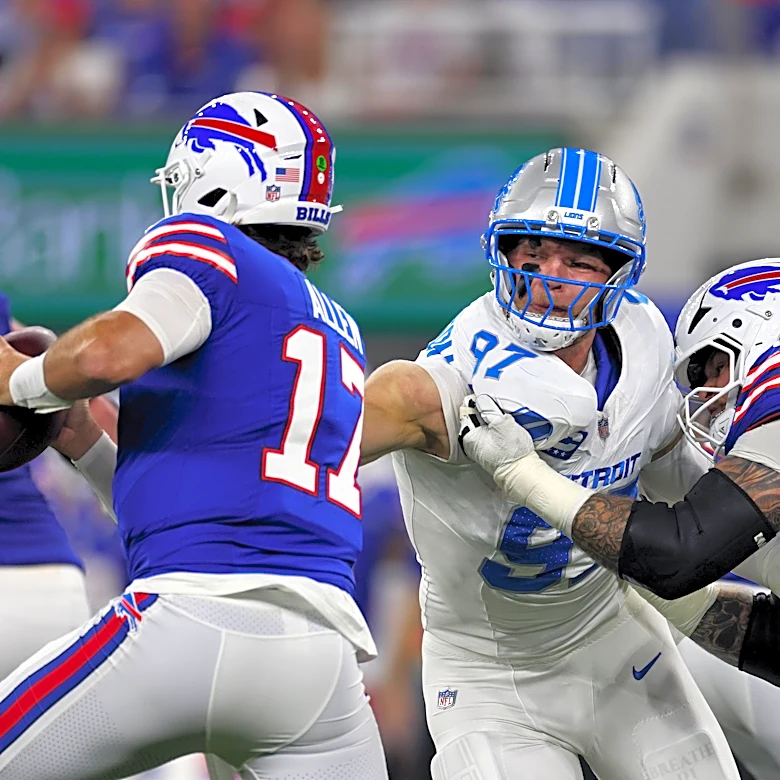 Wolverines in the NFL: Aidan Hutchinson makes Lions history in Week 2