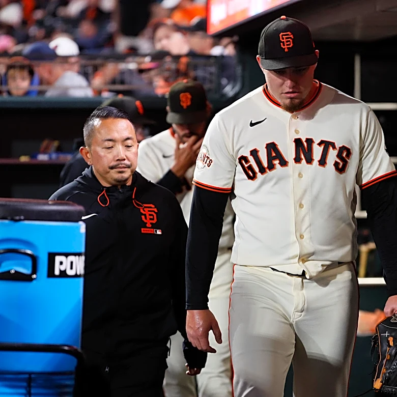 Giants place Blade Tidwell on the IL with a UCL sprain, call up Braxton Roxby