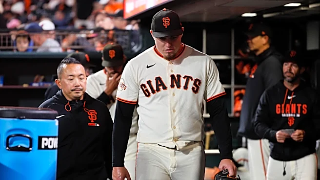 Giants place Blade Tidwell on the IL with a UCL sprain, call up Braxton Roxby