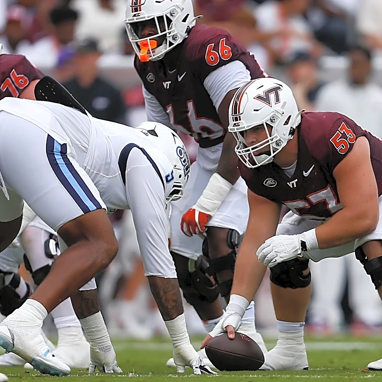 Virginia Tech football: Offensive line among highest-graded in college football