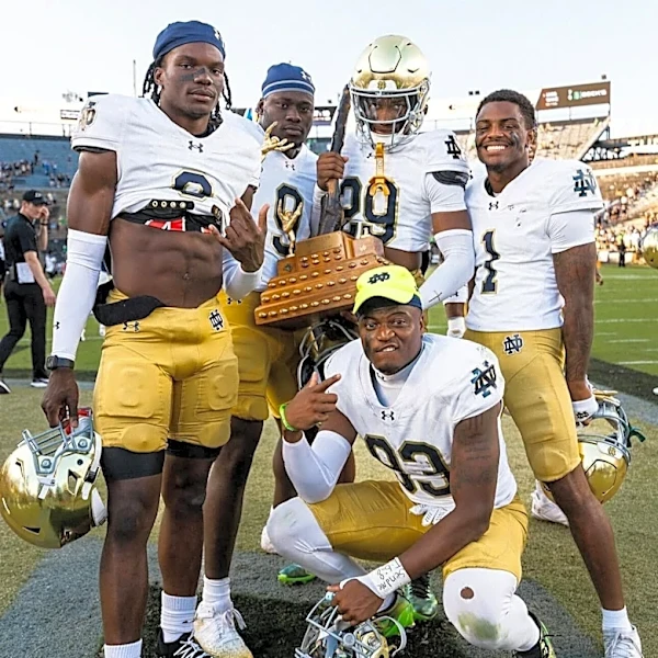 Notre Dame Football Rivalry Trophies: The Shillelagh and Purdue