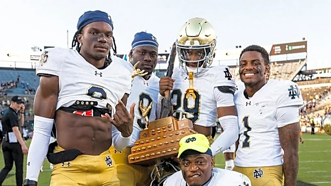 Notre Dame Football Rivalry Trophies: The Shillelagh and Purdue