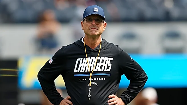 Jim Harbaugh sends Chargers a message ahead of Week 3
