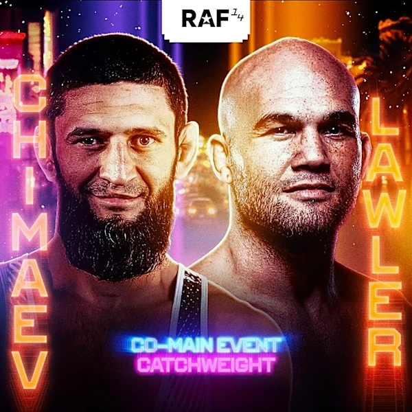 ‘Ruthless’ returns! Khamzat Chimaev vs. Robbie Lawler booked for Oct. 23 in Las Vegas