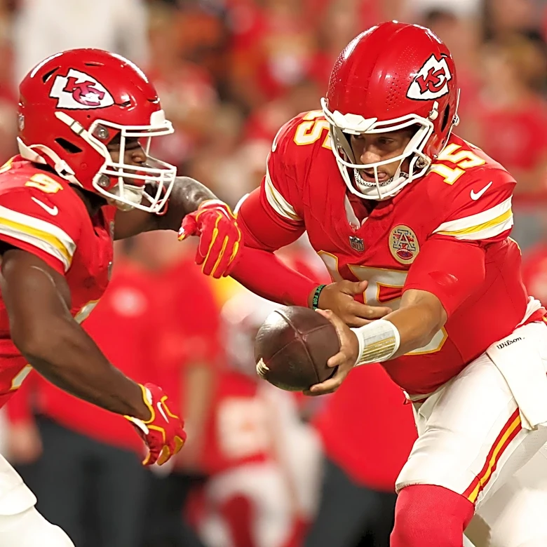 Patrick Mahomes can see defenses respecting the Chiefs’ run game
