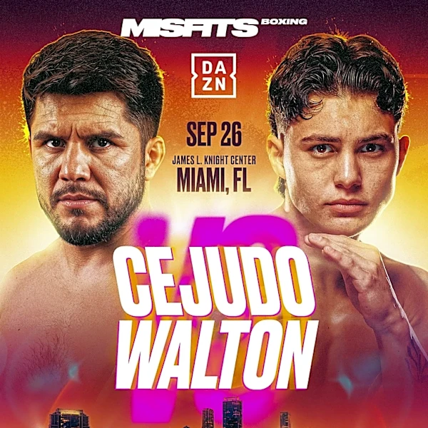 Misfits Boxing: Cejudo vs. Walton fight card, DAZN start time, date and location