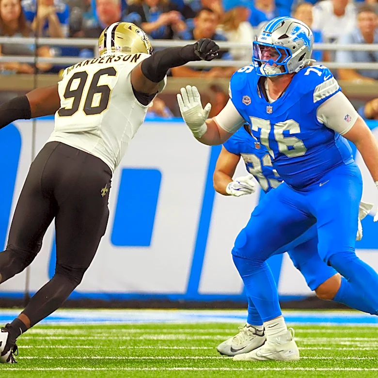 Lions, Jets injury report: 2 starting OL return to practice, another safety down