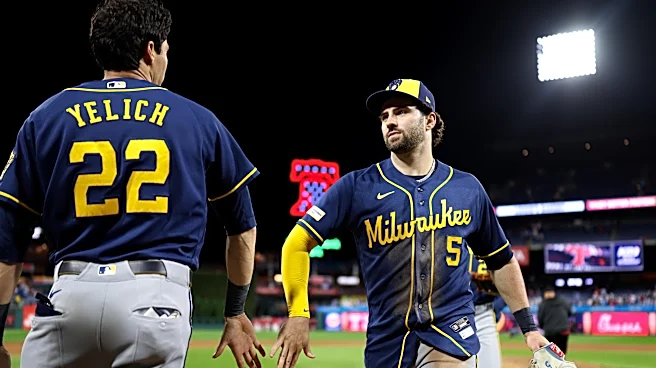 Brewers strike early against Phillies, earn 99th win