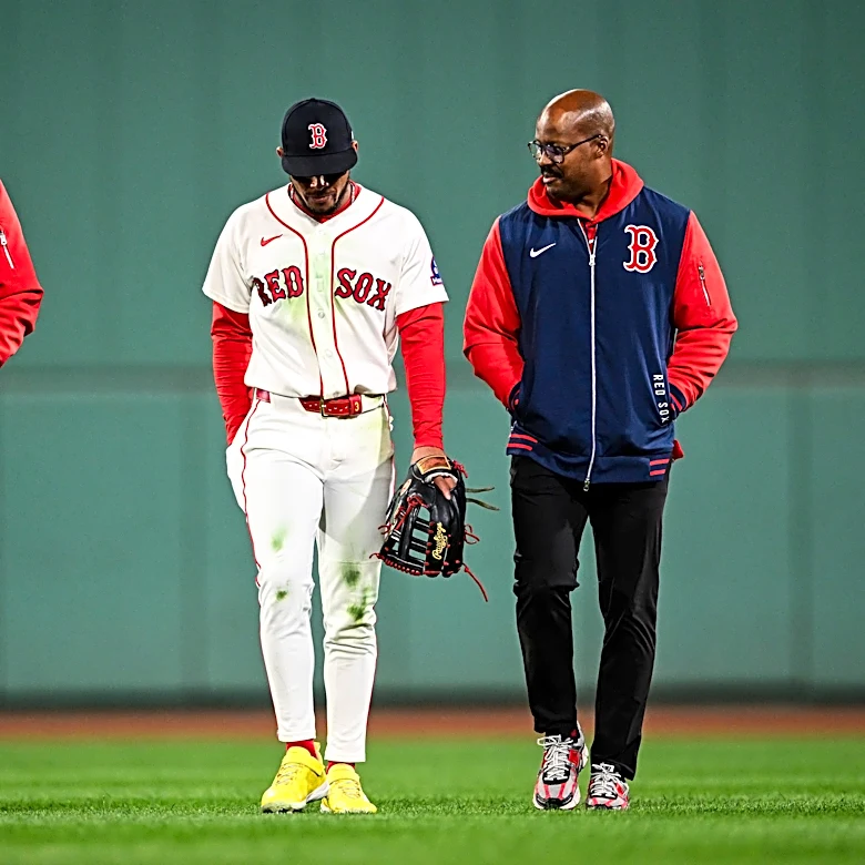 Ceddanne Rafaela injured as Red Sox beat Guardians 1-0
