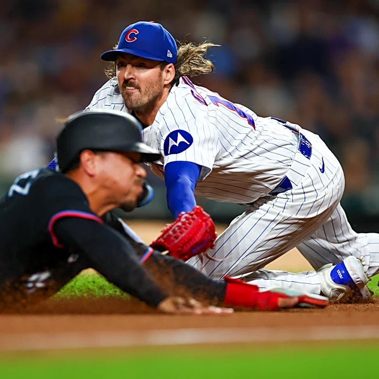 Marlins 3, Cubs 2: The offense disappears. Oh, and Kevin Gausman might be injured