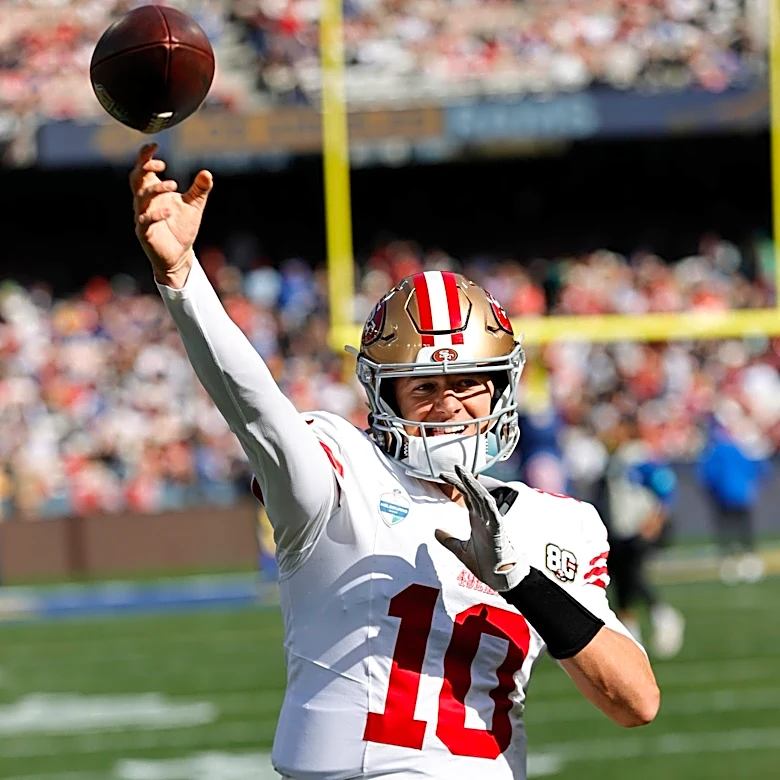 John Lynch uses the 49ers’ history as a reason to keep Mac Jones