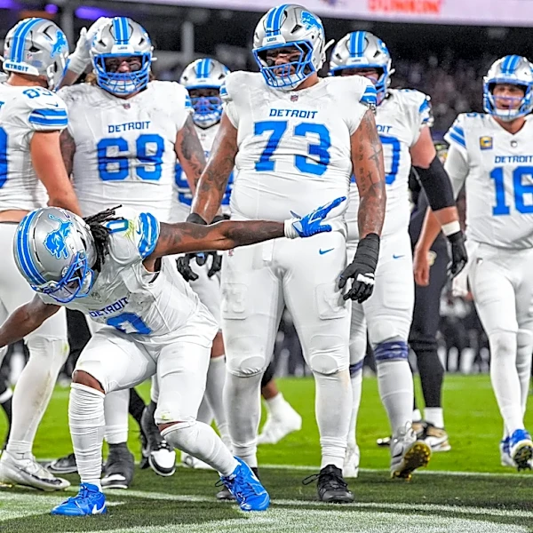 Lions, Jets injury report: Detroit’s offensive line trending in right direction