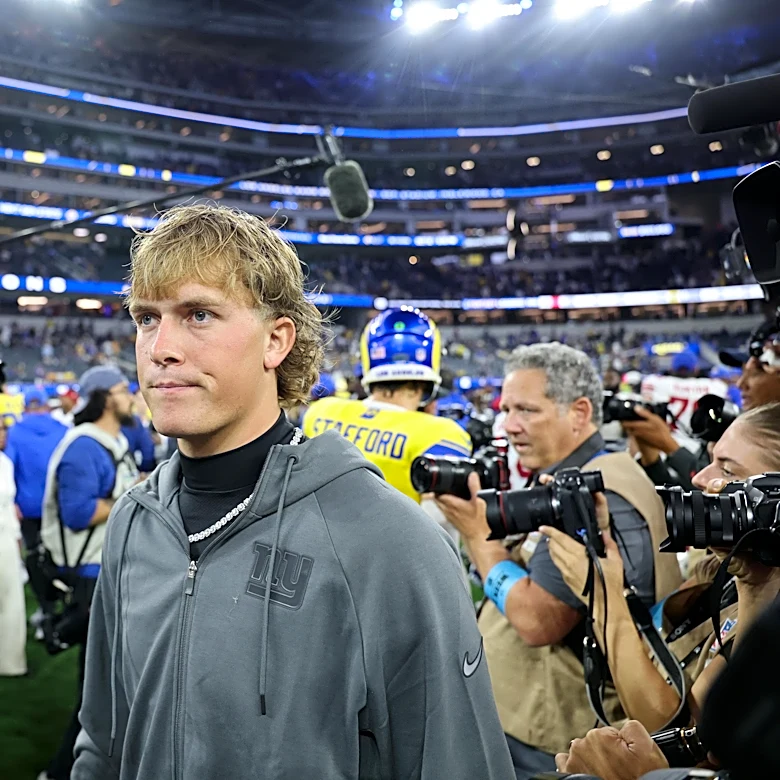 Jaxson Dart placed on IR; 2 other NY Giants’ stars miss practice