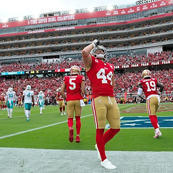 Kyle Juszczyk appeals bizarre fine for TD celebration