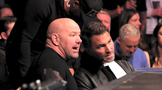 Eddie Hearn scores his get back, torches UFC’s ‘sloppy tit’ Dana White – ‘You’ve lost, mate’