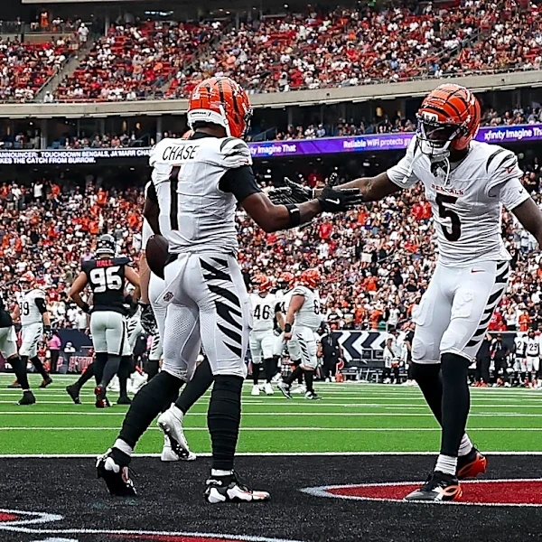 Ja’Marr Chase calls out NFL for celebration fines after he and Tee Higgins get fined