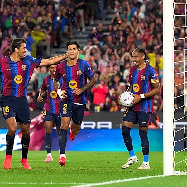 ‘He told me he didn’t like to play as a No. 9’ – Rodri admits he’s been surprised by Raphinha at Barcelona