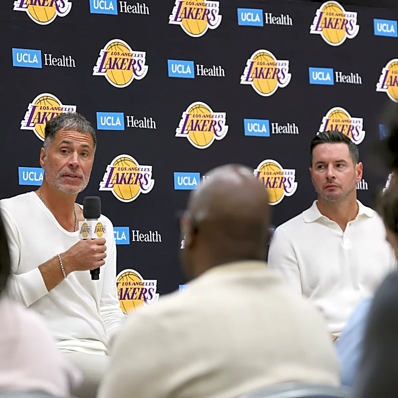 5 biggest takeaways from Rob Pelinka, JJ Redick Media Day presser