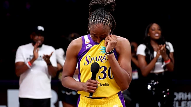 How the Los Angeles Sparks celebrated Nneka Ogwumike in the final game of her WNBA career