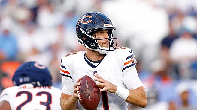 Do you trust Tyson Bagent or Case Keenum more against the Eagles?
