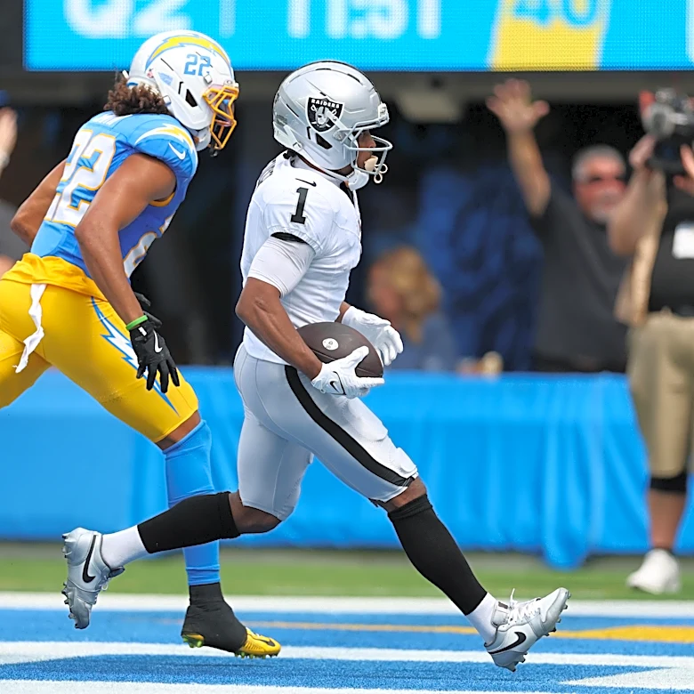 Raiders Week 2 wide receiver snap and production review