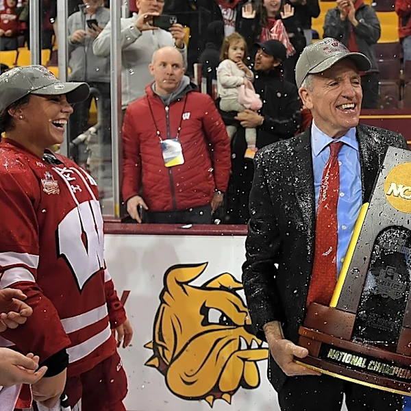 Wisconsin drops the puck on a new season with road trip to place for 1st time in 24 years