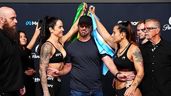 Cops & Rubbers: Norma Dumont has SKYN in the game for UFC Vegas 121 staredowns