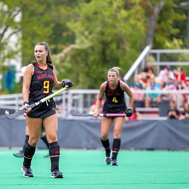 Defensive masterclass pushes No. 2 Maryland field hockey over Rutgers, 3-0, for ninth straight win