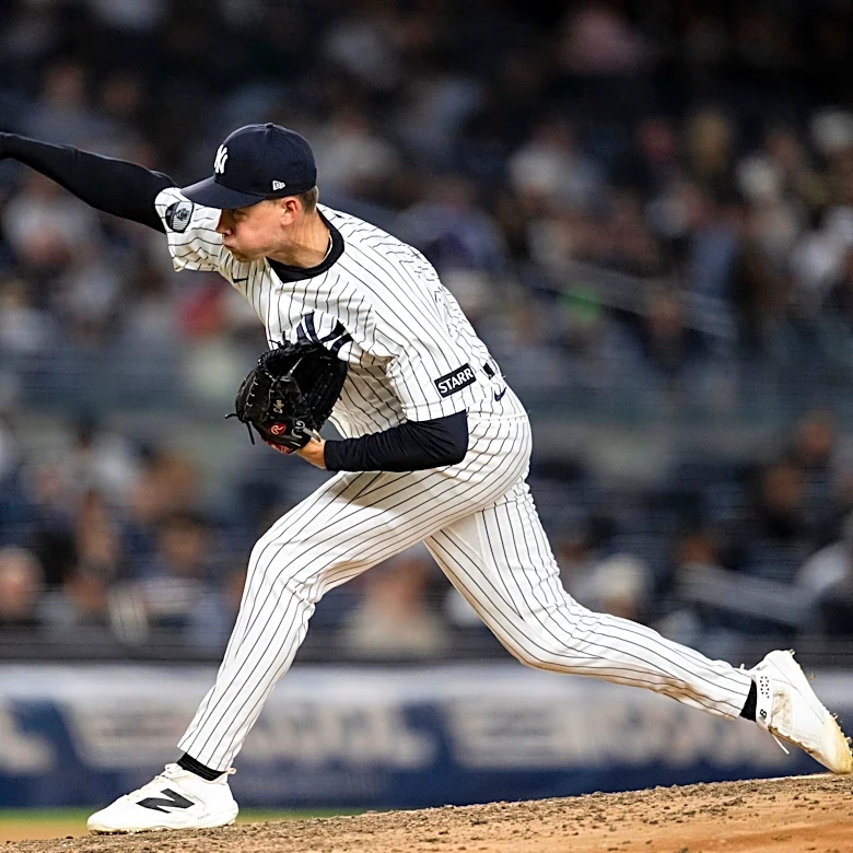 Yankees pitchers strike out a whopping 17 to split Orioles doubleheader
