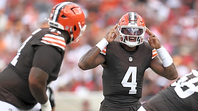 Browns: Grinding on defense, running the ball, and booing the QB