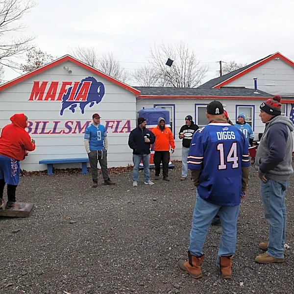 Buffalo Bills tailgate: Pancho’s Army brings the party and a purpose to the Mafia House
