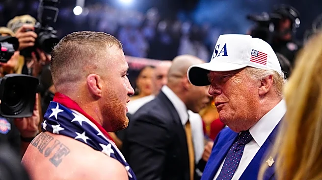 UFC champion Justin Gaethje missed Tsarukyan vs. Ruffy fight to speak with President Donald Trump: ‘We were talking about golf’