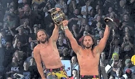 Young Bucks are the first ever 4-time AEW world tag team champions after brutal TLC dream match