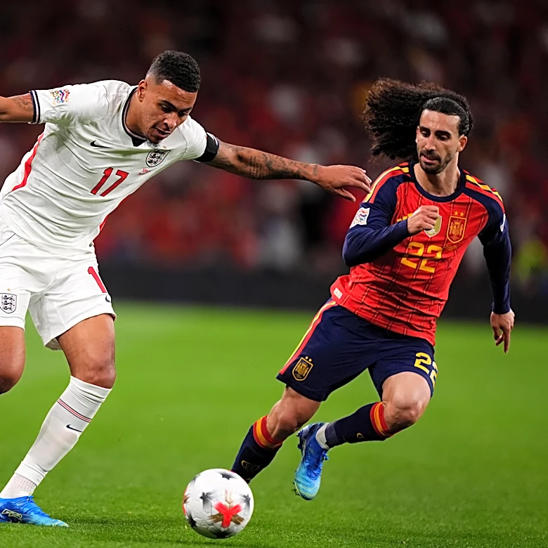 England lose to Spain in Nations League