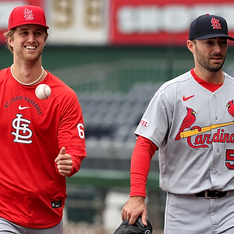 Who leads in the Cardinals’ rotation competition?