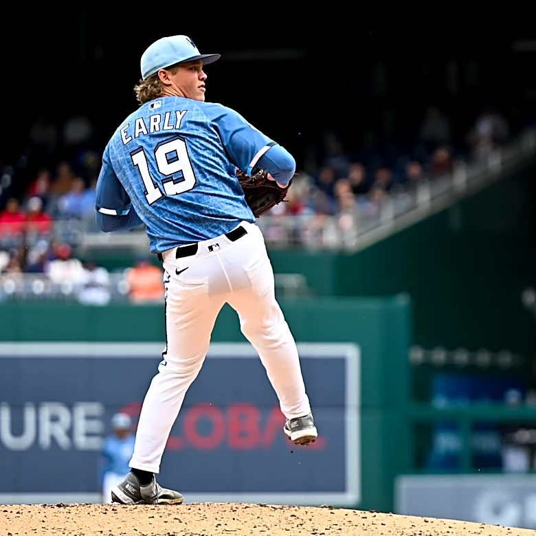 Connelly Early is back in his place of peace on a big league mound