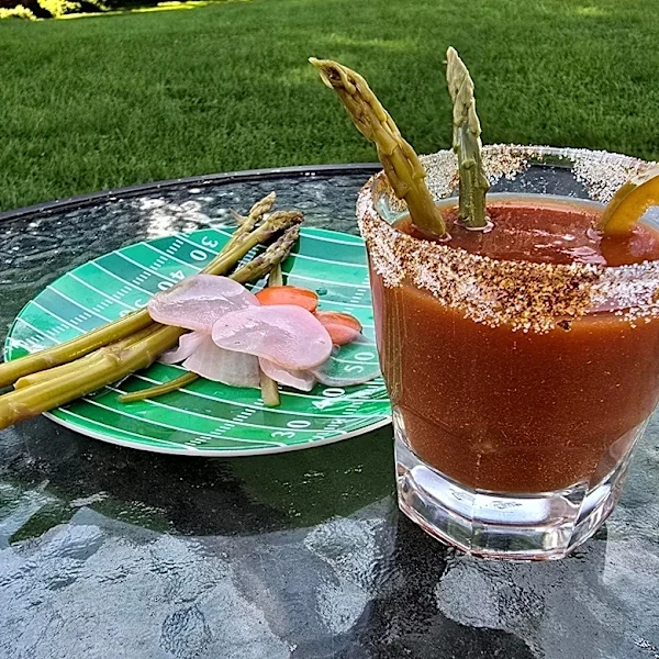 Buffalo Bills game day recipe: Pickled asparagus and friends for Chargers
