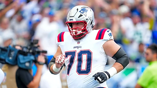 Patriots down to third-string guard after Greg Van Roten injury