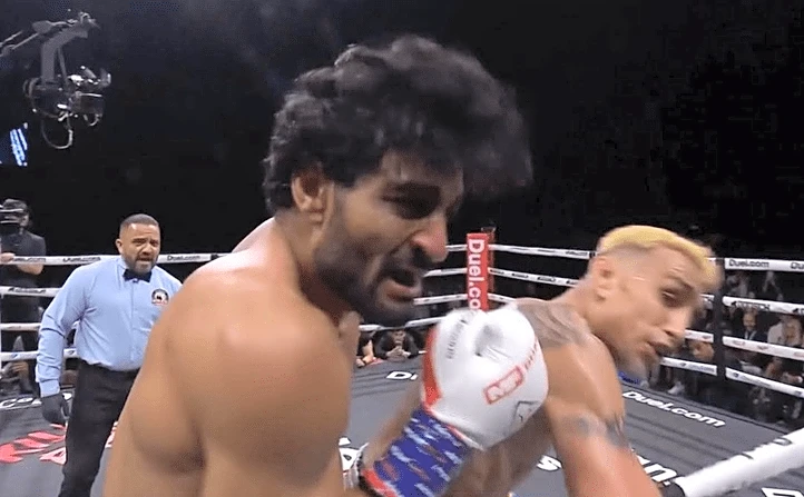 Tony Ferguson describes being in a ‘dream state’ during Misfits Boxing fight with Mahmoud Sebie