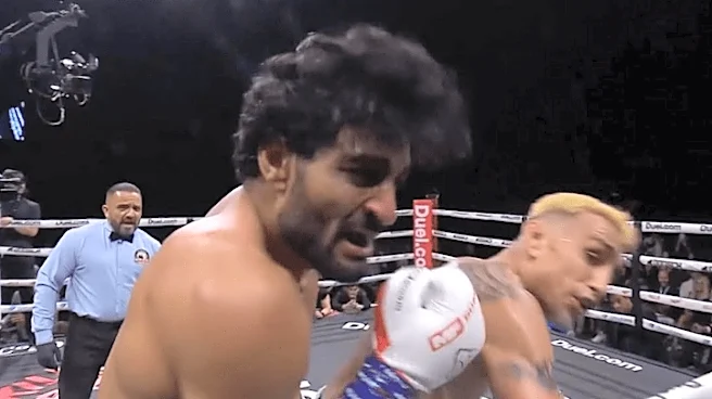 Tony Ferguson describes being in a ‘dream state’ during Misfits Boxing fight with Mahmoud Sebie