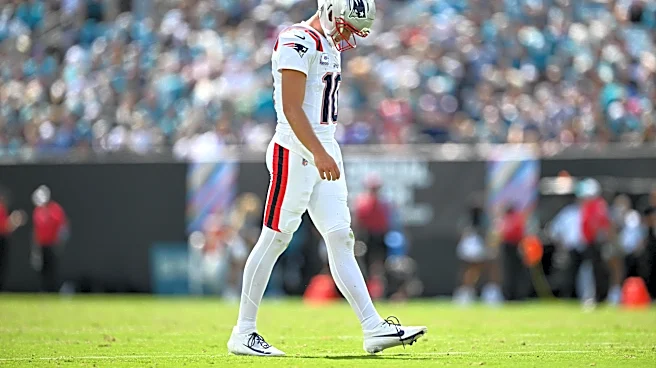 Patriots bench Drake Maye after 3-turnover outing against Jaguars