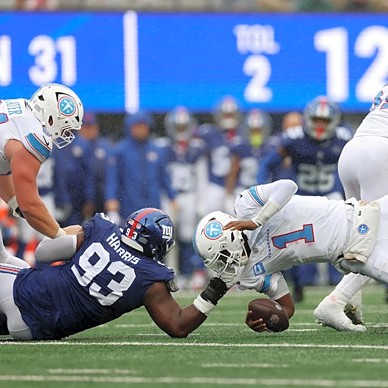 Titans lose 12-7 to Giants quick recap